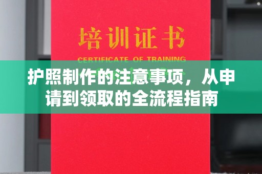 石楼护照制作的注意事项，从申请到领取的全流程指南