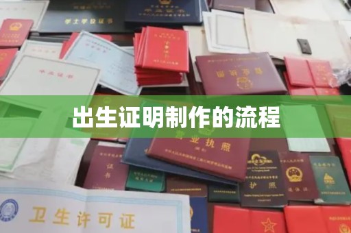 石楼出生证明制作的流程