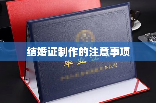 石楼结婚证制作的注意事项