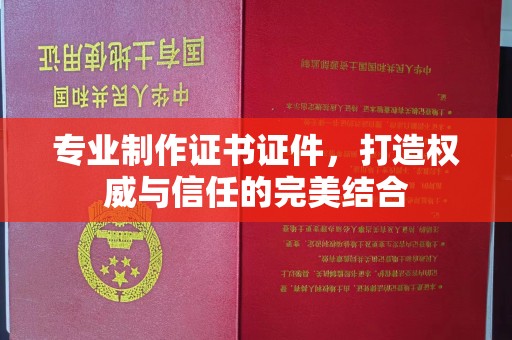 石楼专业制作证书证件，打造权威与信任的完美结合