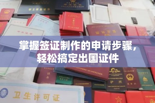 石楼掌握签证制作的申请步骤，轻松搞定出国证件
