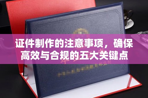 石楼证件制作的注意事项，确保高效与合规的五大关键点