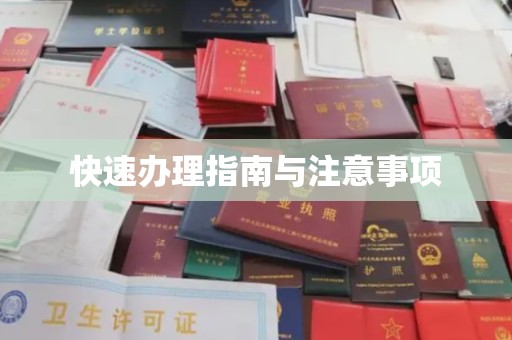 石楼快速办理指南与注意事项